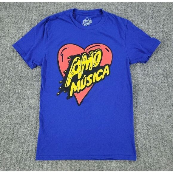 Amo Musica TShirt, Small. Unisex. Amoeba Music/ Amoeba Records - Picture 1 of 6